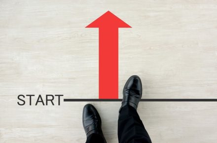 スタートに立つ